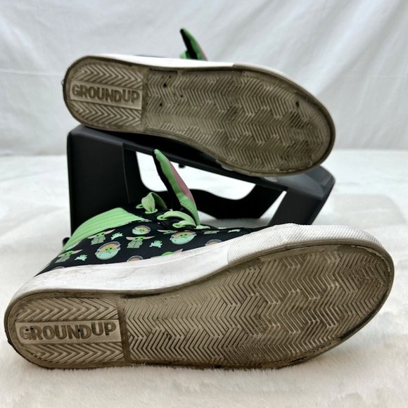 Ground Up Star Wars Mandalorian Grogu High Top Sneakers Unisex 5 - Picture 4 of 8